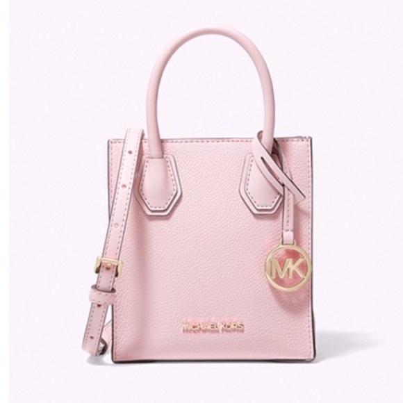 NWT Michael Kors Soft Pink w/Gold Hardware Mini Crossbody Purse
